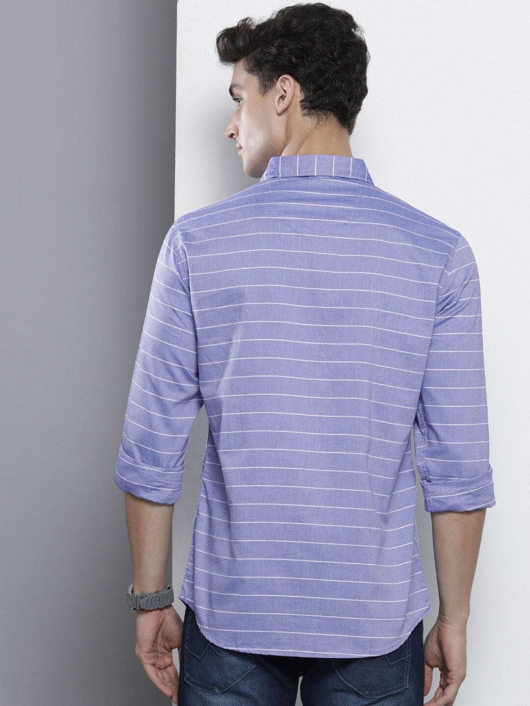 Shop Men Striped Shirt Online.