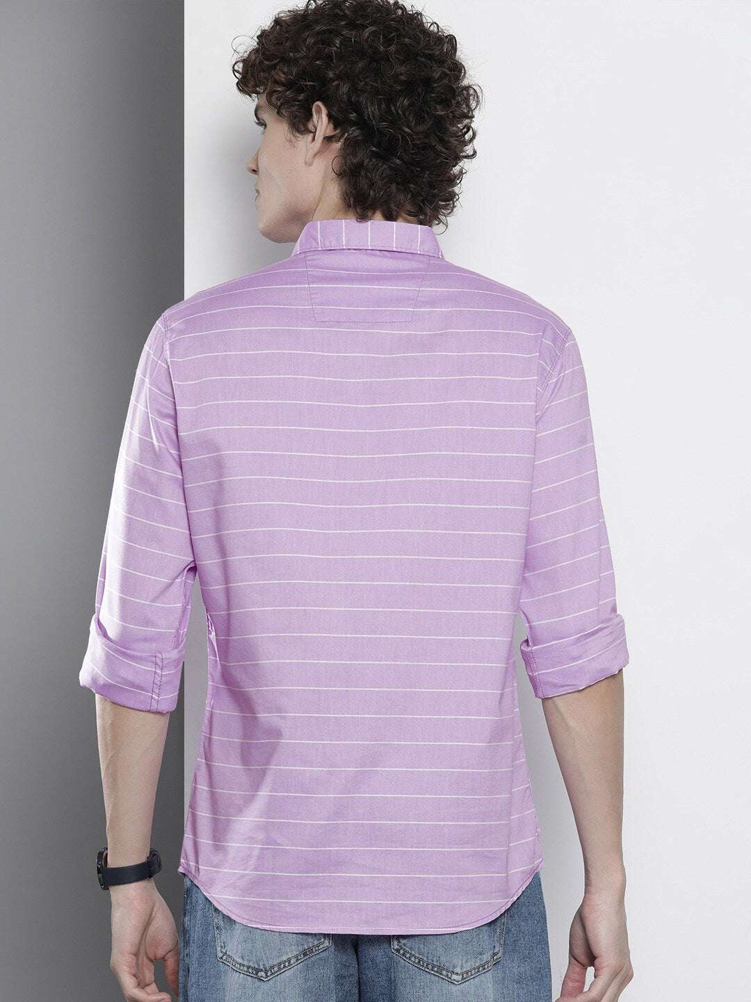 Shop Men Striped Shirt Online.