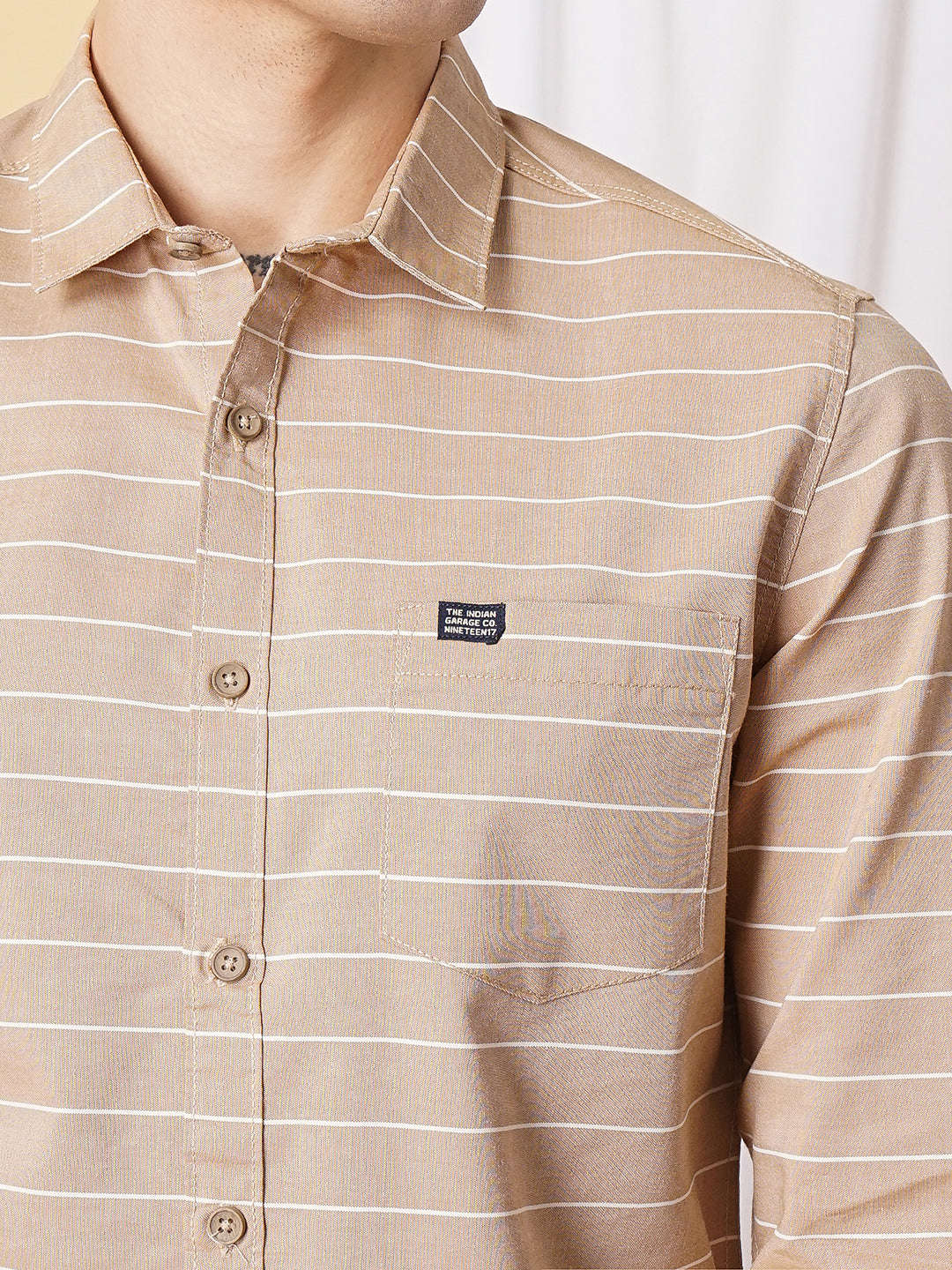 Shop Men Striped Shirt Online.