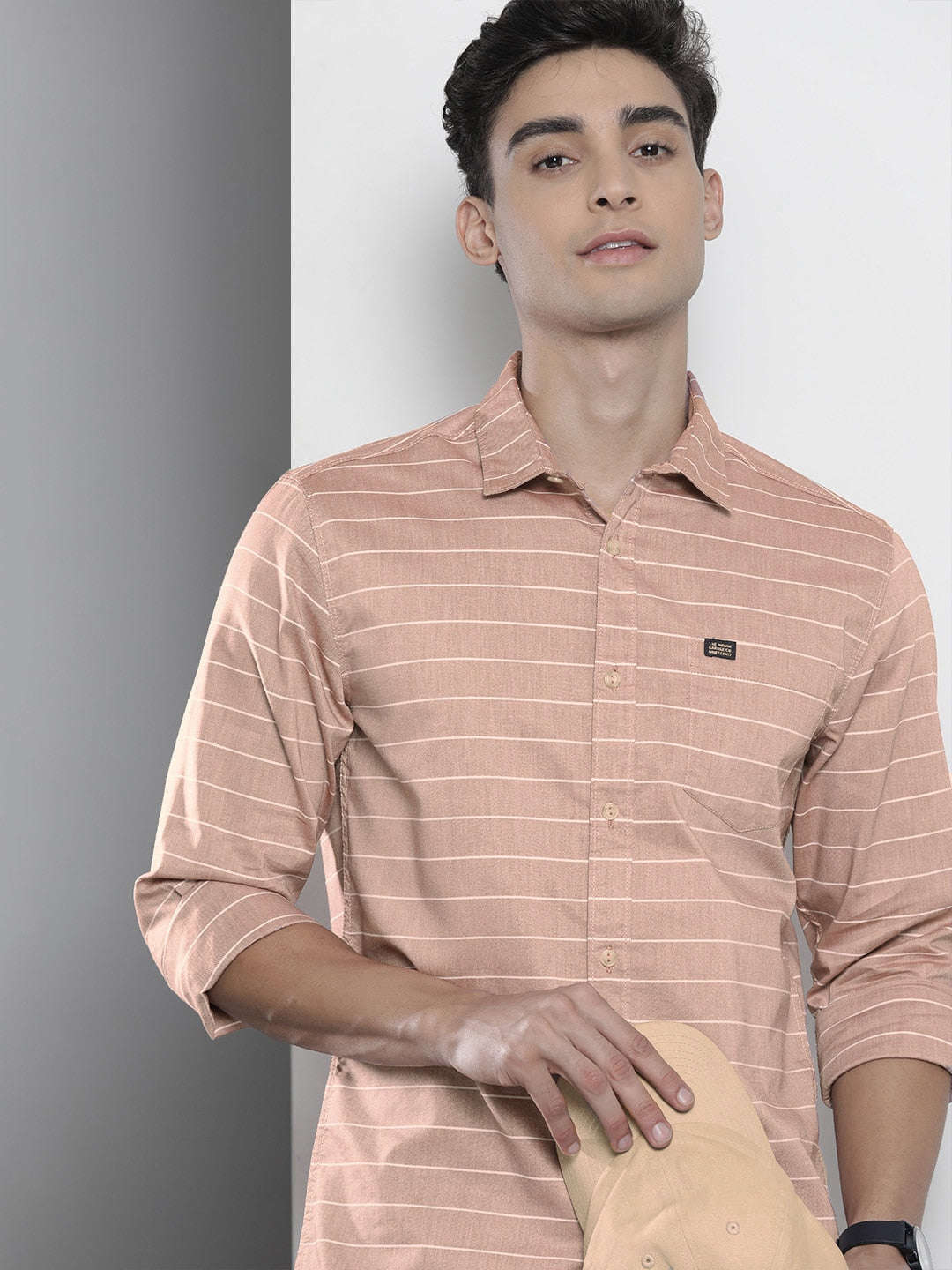 Shop Men Striped Shirt Online.