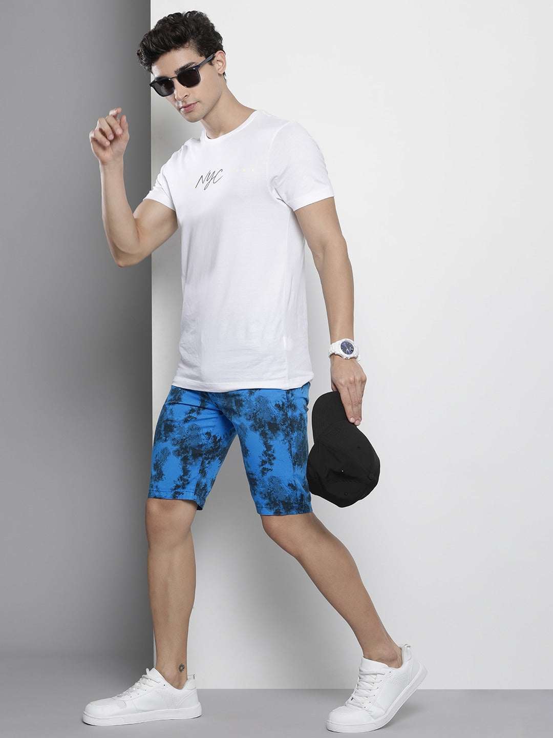 Shop Men Tie Dye Shorts Online.