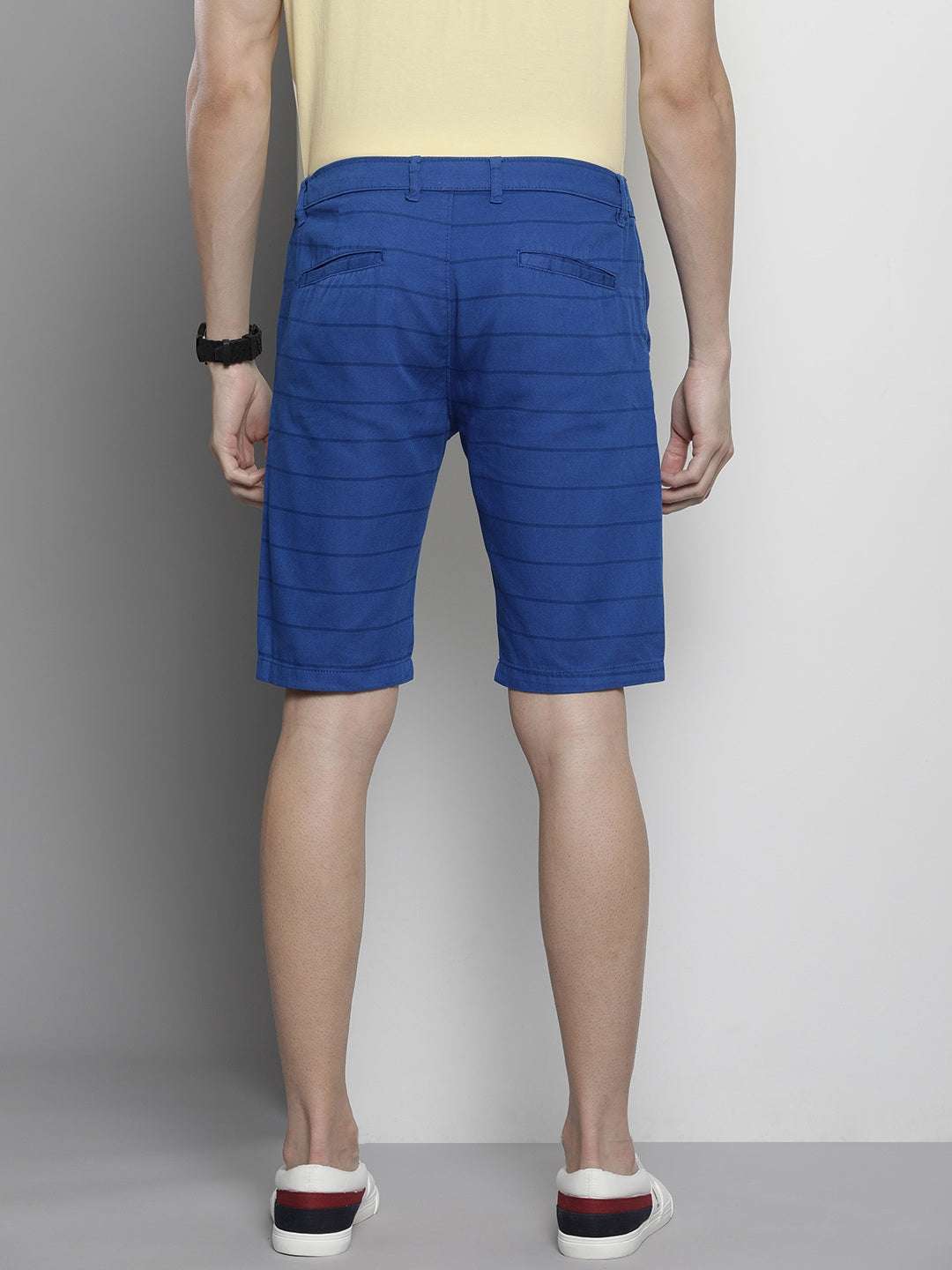 Shop Men Striped Shorts Online.