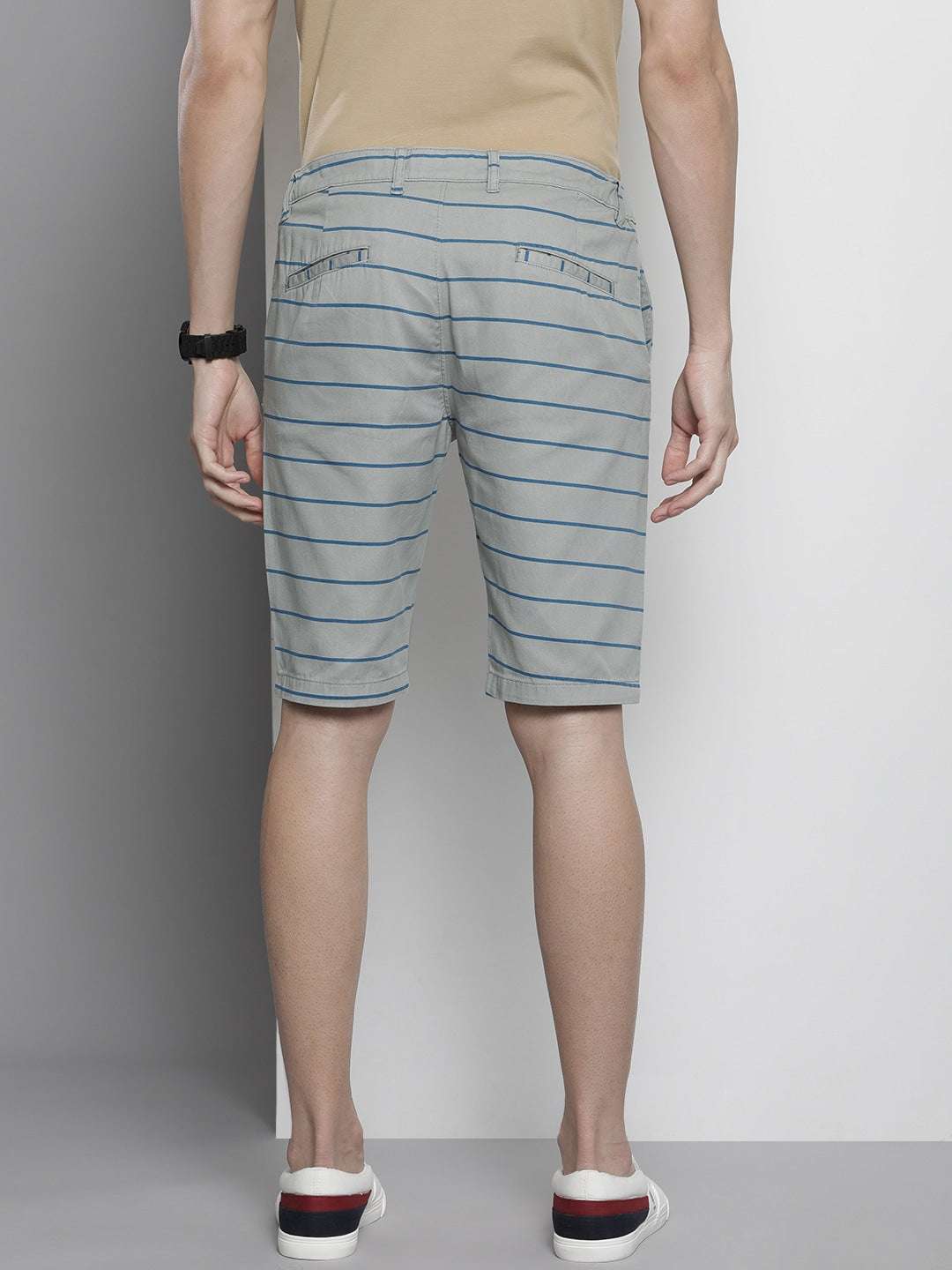 Shop Men Striped Shorts Online.