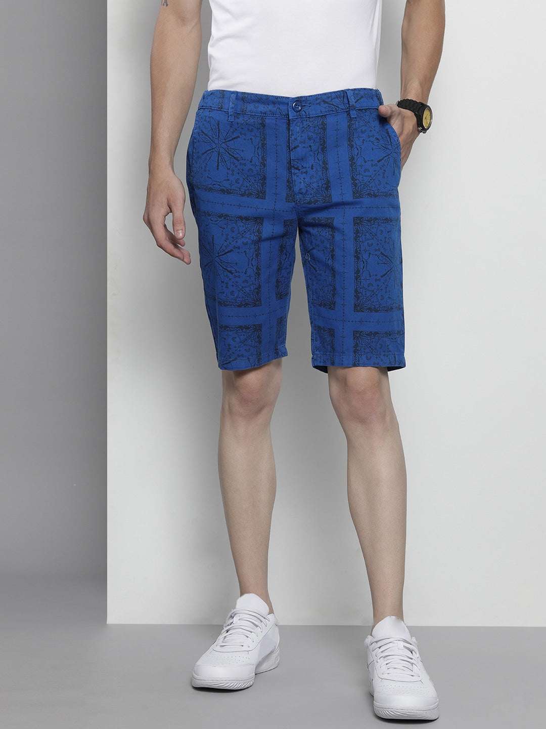 Shop Men Printed Shorts Online.