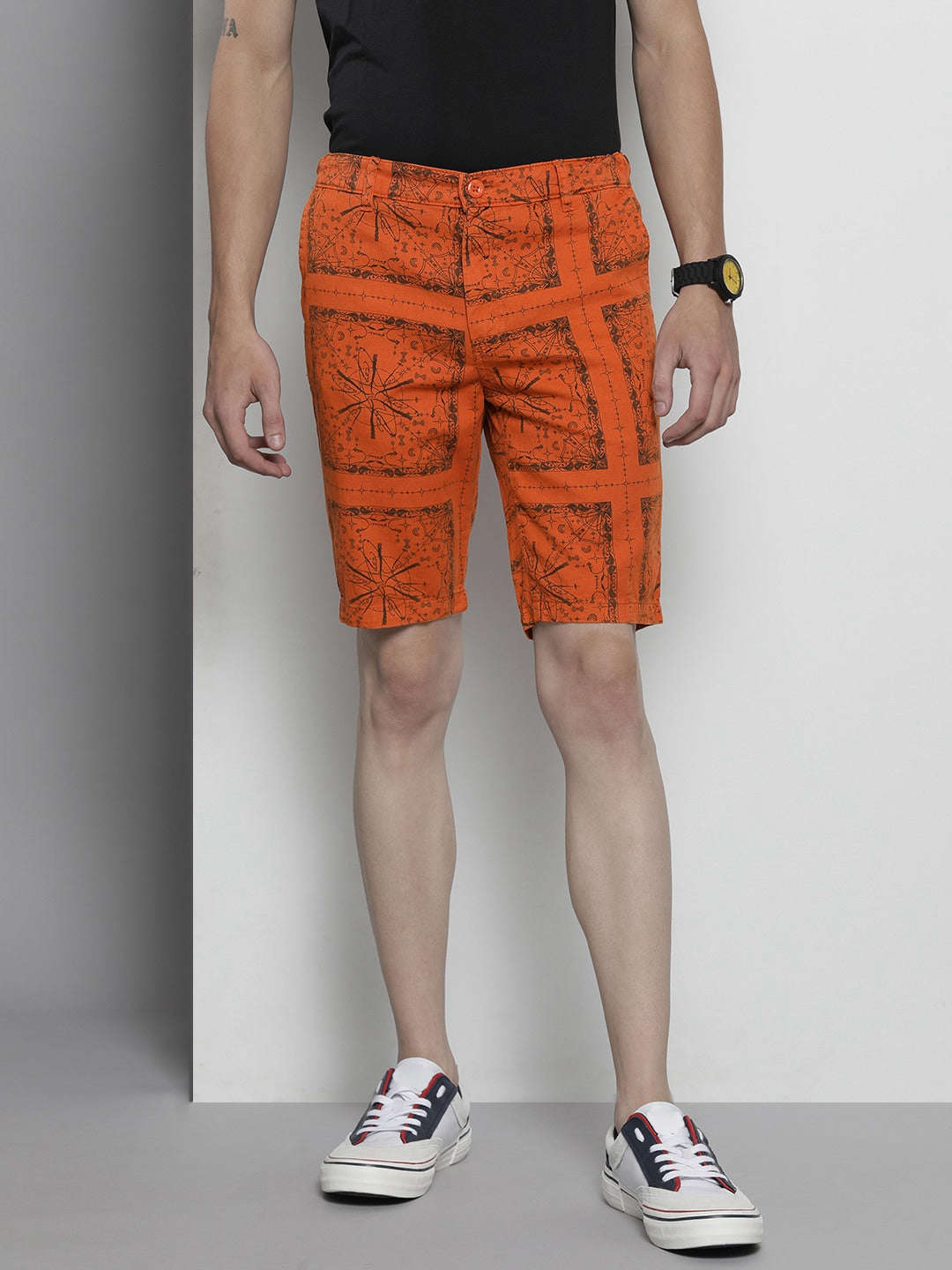 Shop Men Printed Shorts Online.