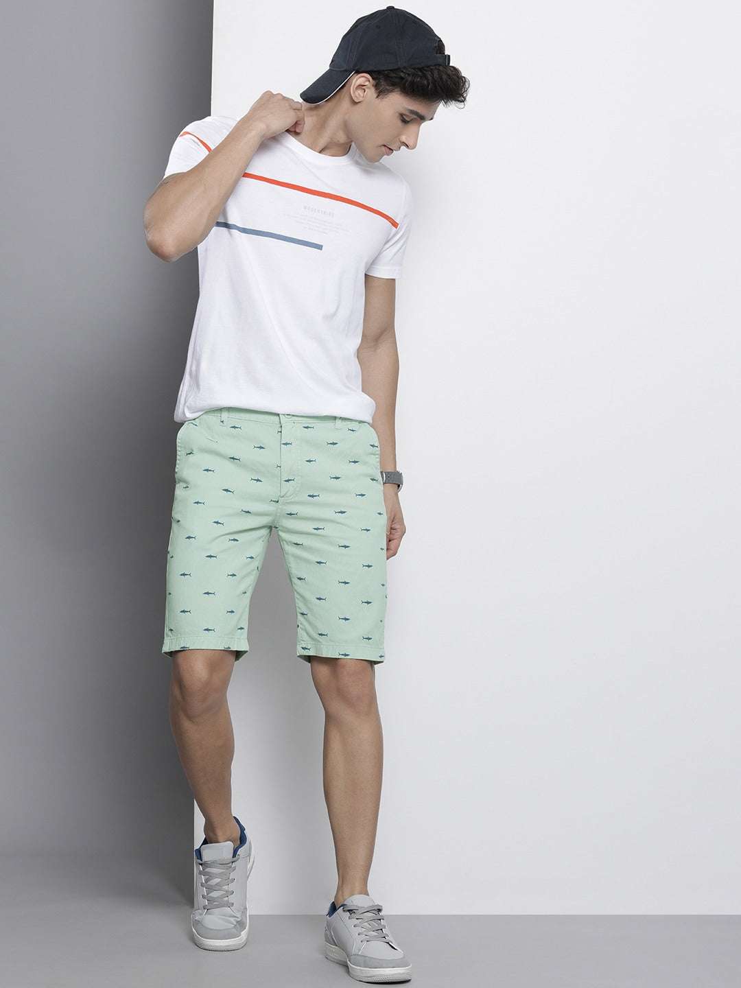 Shop Men Nautical Printed Shorts Online.