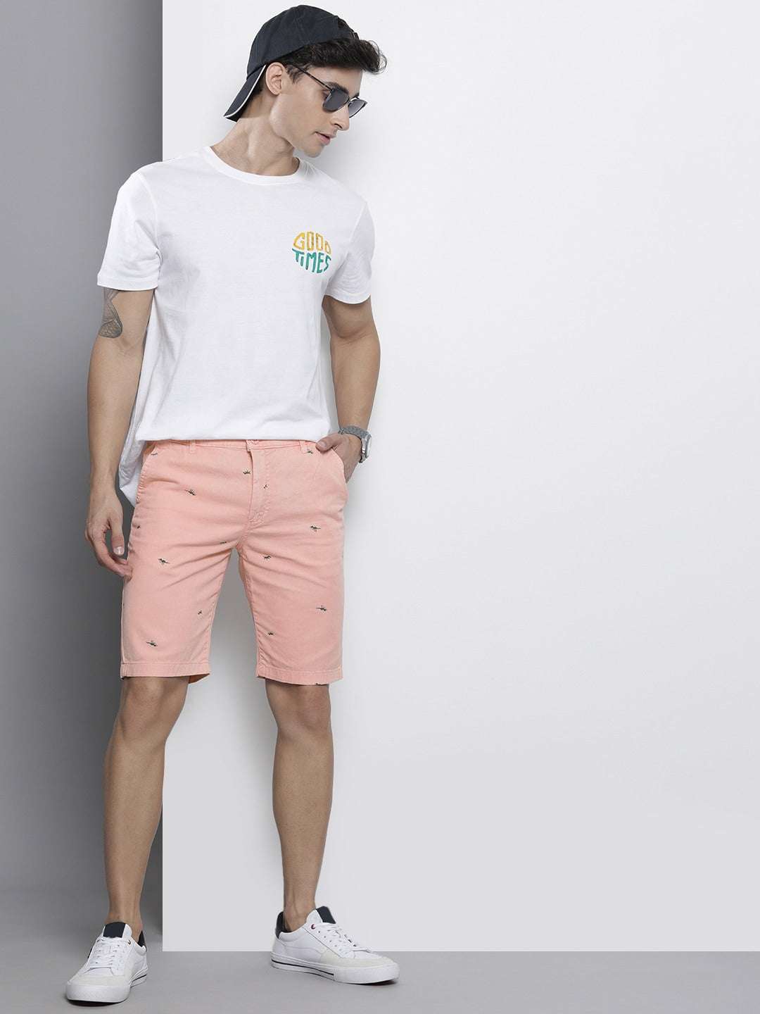 Shop Men Conversational Printed Shorts Online.