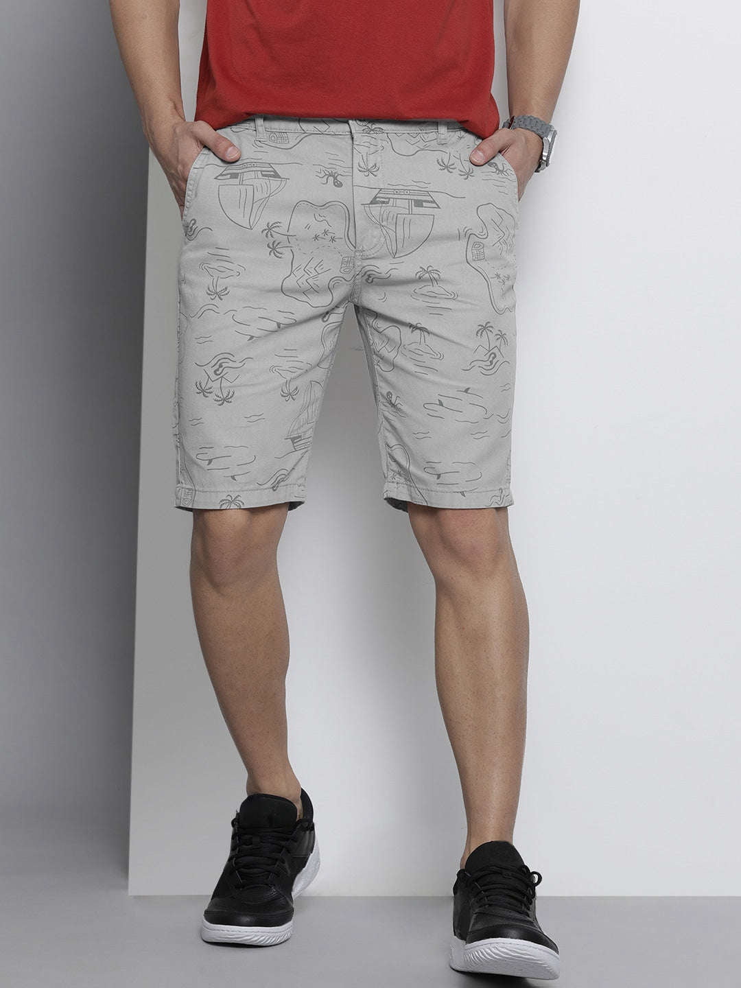 Shop Men Abstract Shorts Online.