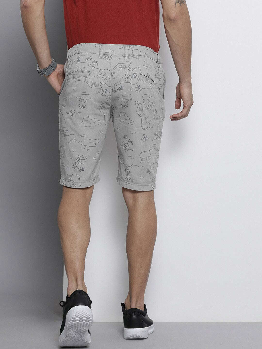 Shop Men Abstract Shorts Online.