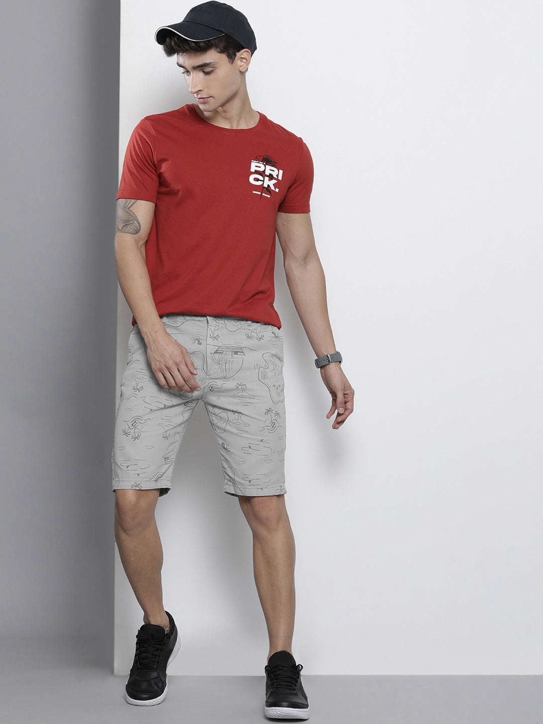 Shop Men Abstract Shorts Online.