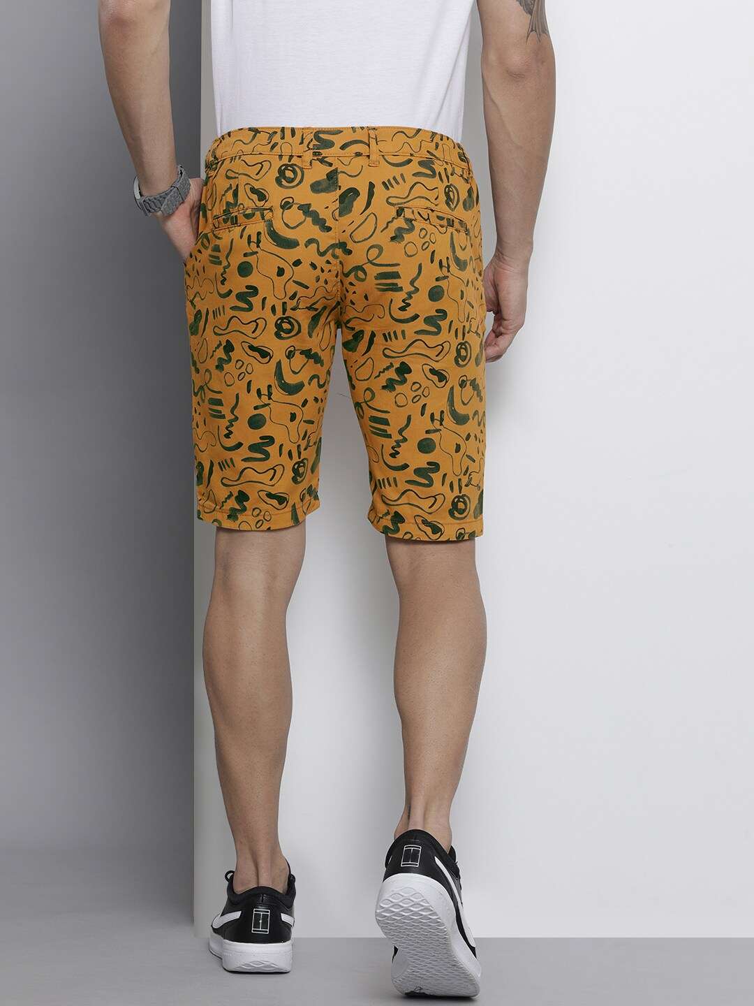 Shop Men Printed Shorts Online.