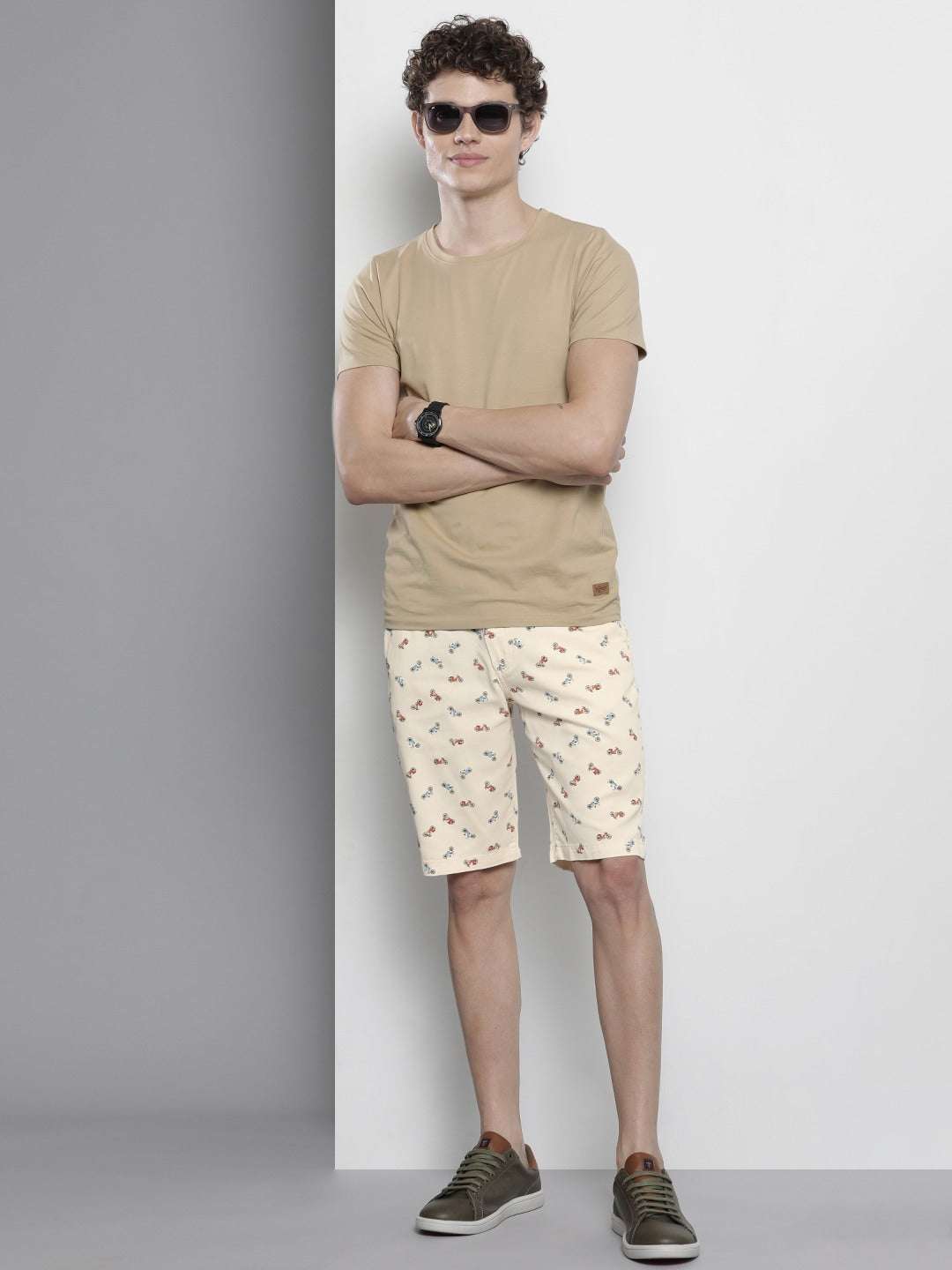 Shop Men Printed Shorts Online.