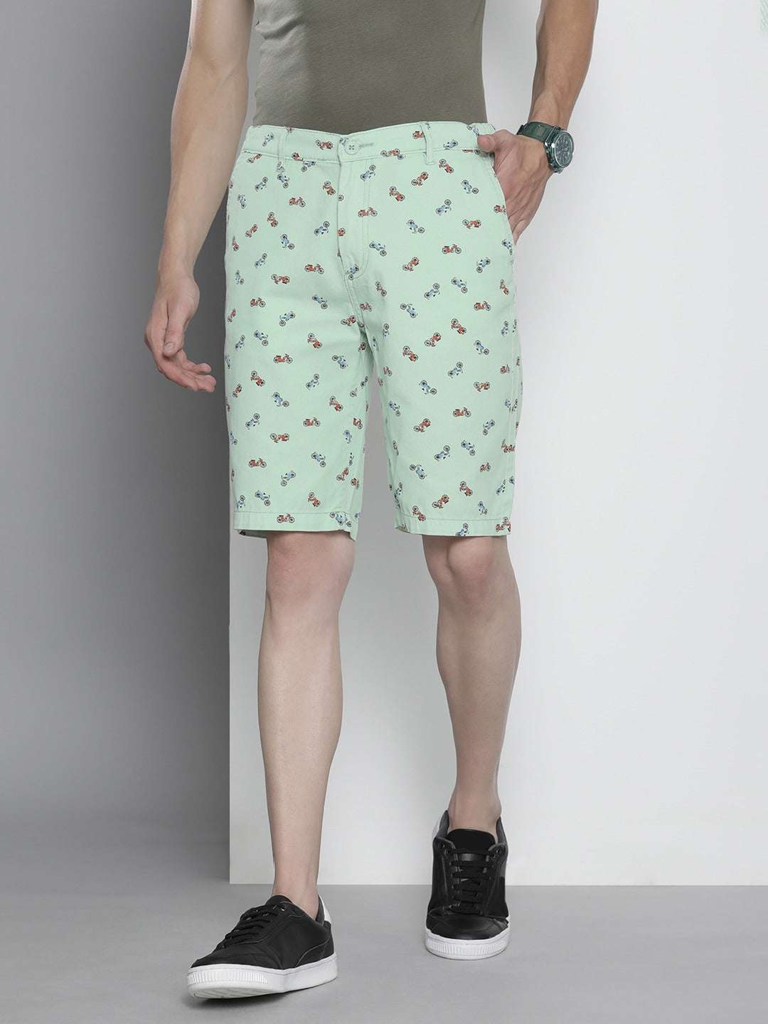 Shop Men Printed Shorts Online.