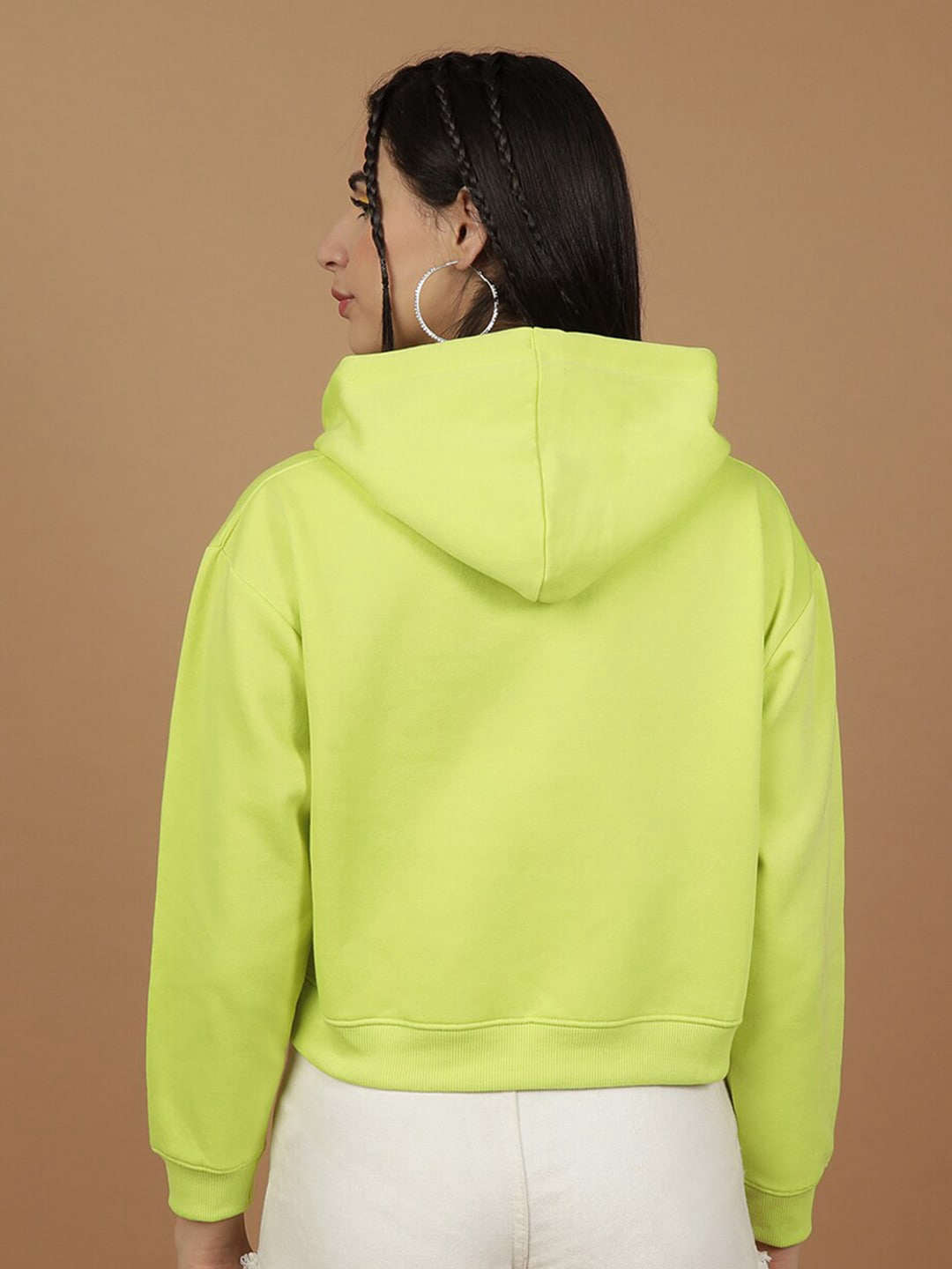 Shop Women's Solid Regular Fit Sweatshirt Online.