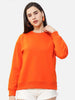Shop Women's Back Printed Regular Fit Sweatshirt Online.