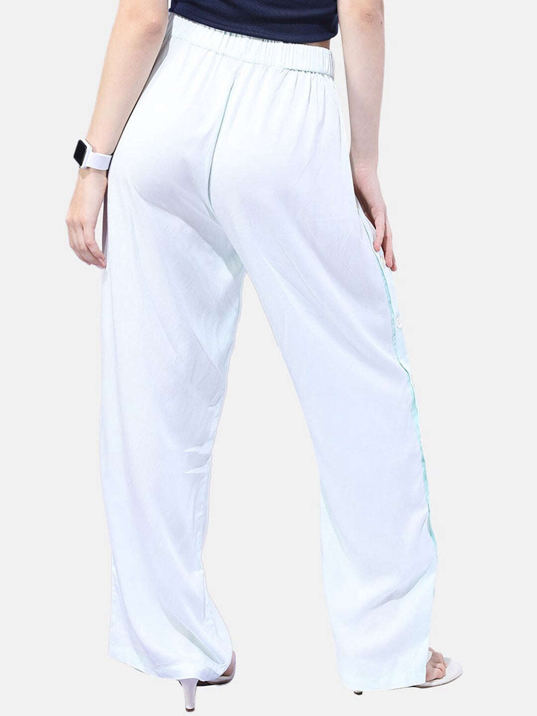 Shop Women Solid Pant Online.