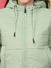 Shop Women Crop Jacket With Hood Online.