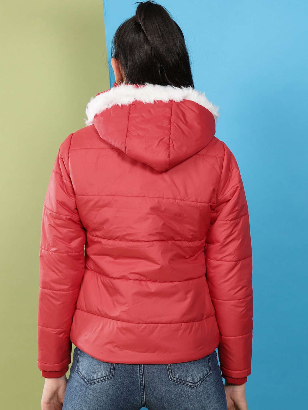 Shop Women Slim Fit Winter Jacket Online.