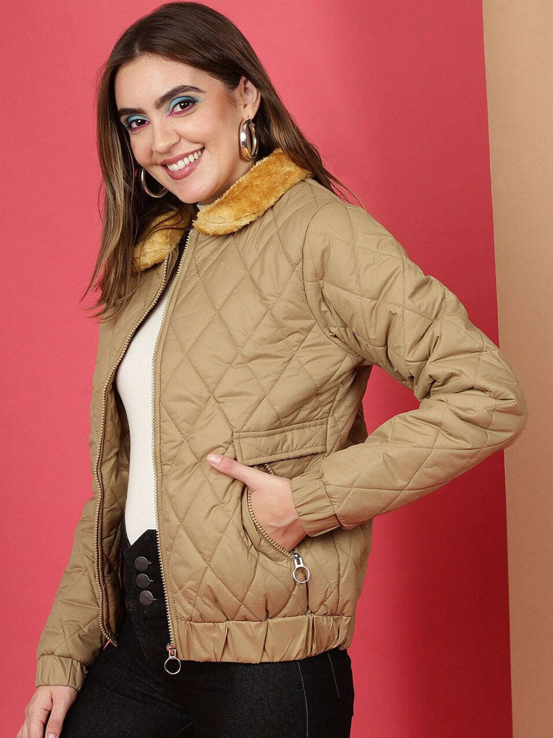 Shop Women Puffer Jacket Online.