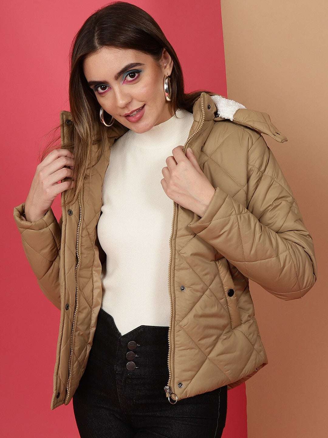 Shop Women Puffer Jacket Online.