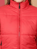 Shop Women High Neck Curved Jacket Online.