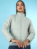 Shop Women High Neck Puffer Jacket Online.