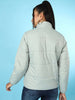Shop Women High Neck Puffer Jacket Online.