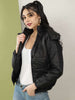 Shop Women Detachable Hood Puffer Jacket Online.