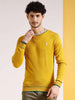 Shop Men's Solid Regular Fit Sweater Online.