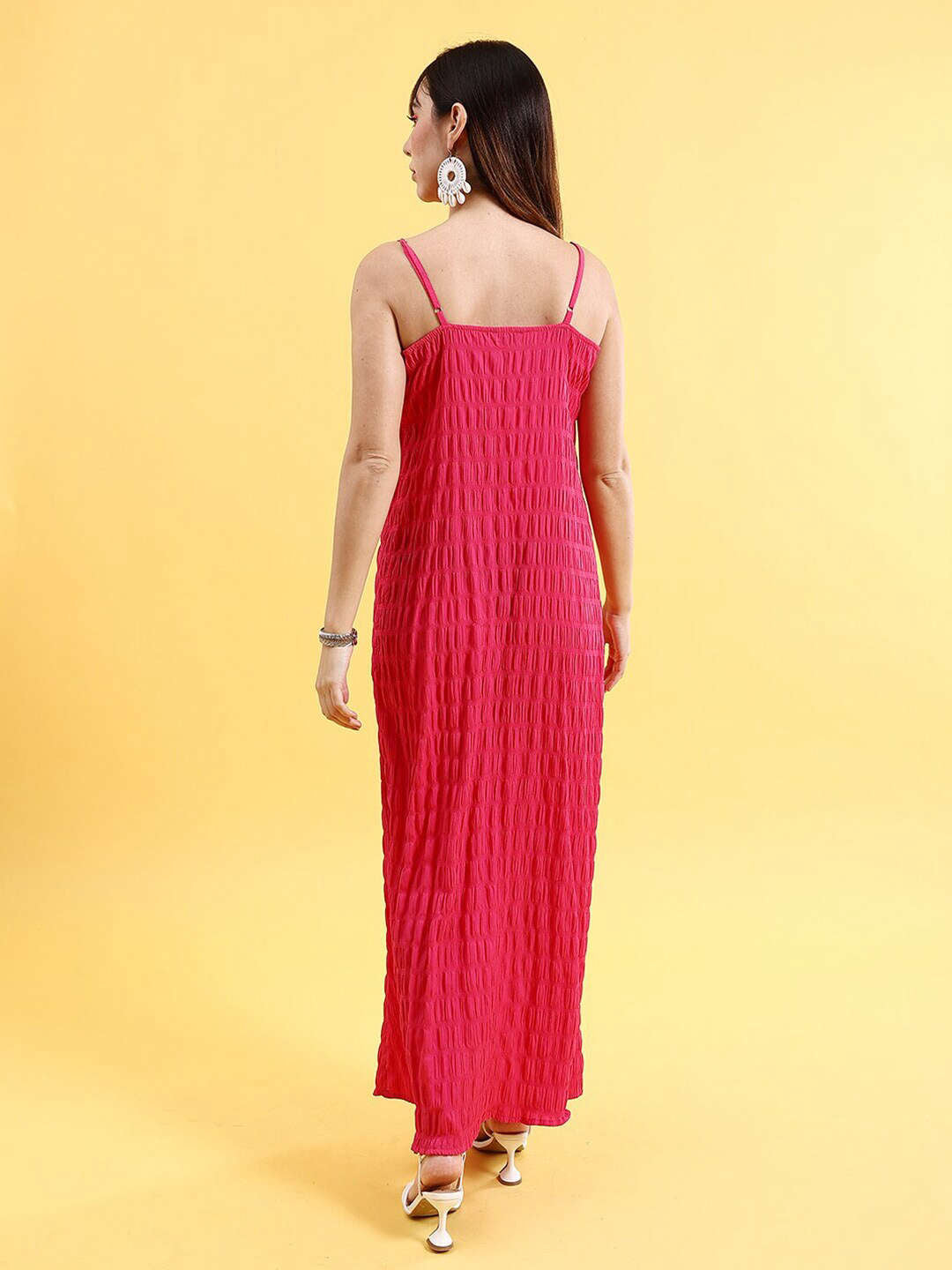 Shop Women Fit And Flare Long Dress Online.