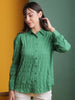 Shop Women's Solid Oversized Fit Shirt Online.