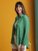 Shop Women's Solid Oversized Fit Shirt Online.