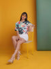 Shop Women Puff Sleeves Floral Printed Top Online.