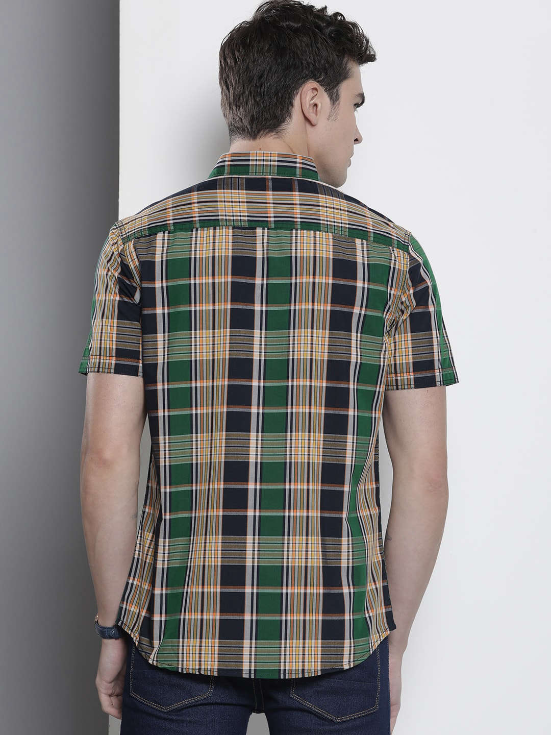 Shop Men Checkered Shirt Online.