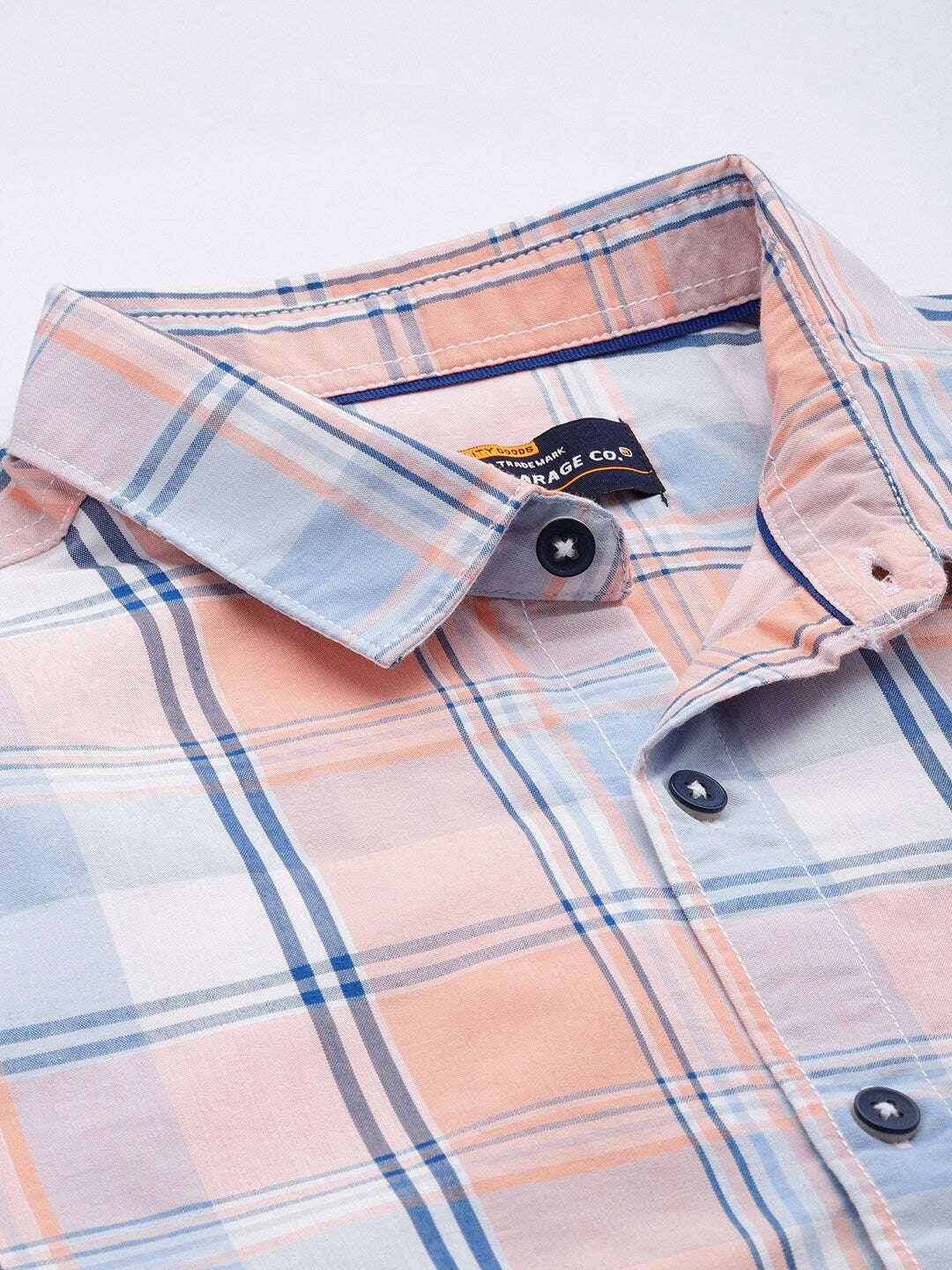 Shop Men Checked Shirt Online.