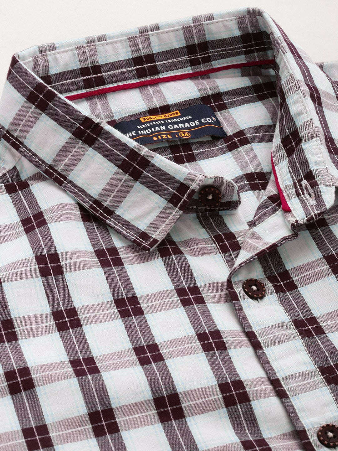 Shop Men Checked Shirt Online.