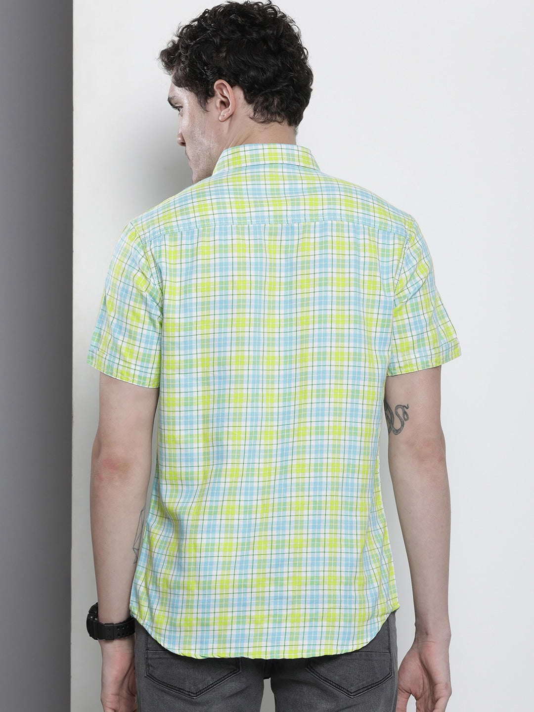 Shop Men Check Shirt Online.