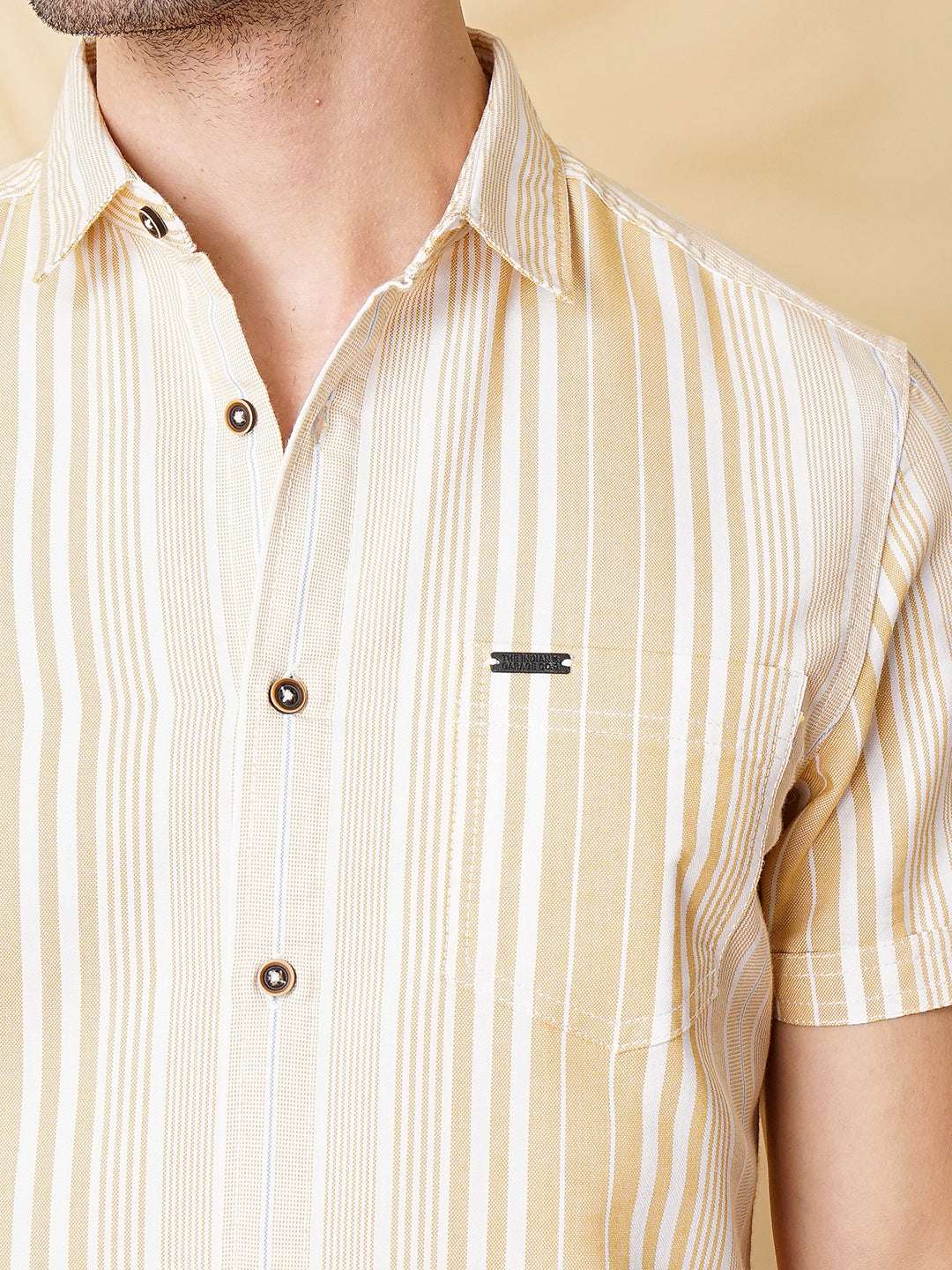 Shop Men Casual Striped Shirt Online.