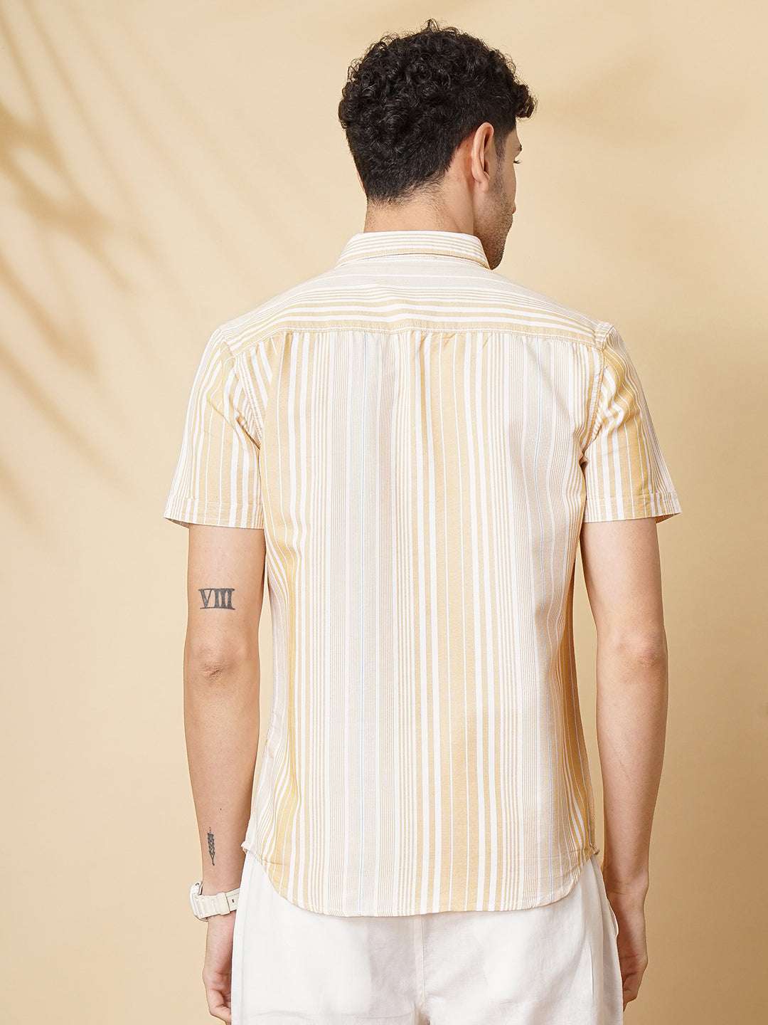 Shop Men Casual Striped Shirt Online.