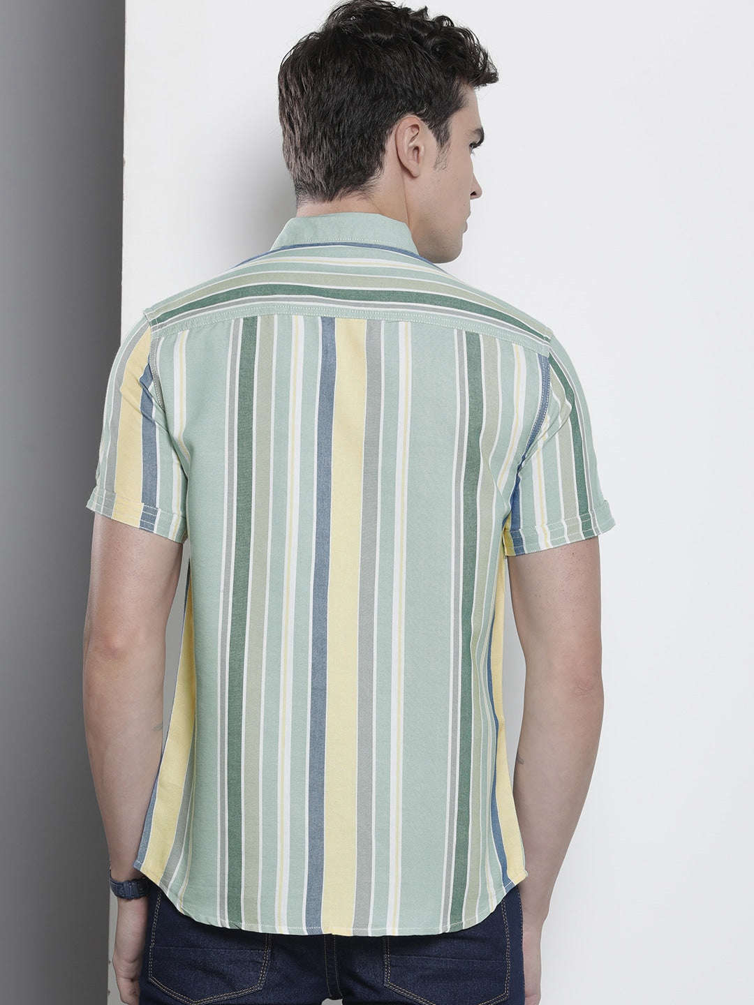 Shop Men Striped Shirt Online.