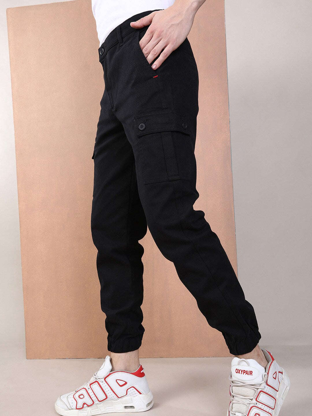 Shop Men Solid Trouser Online.