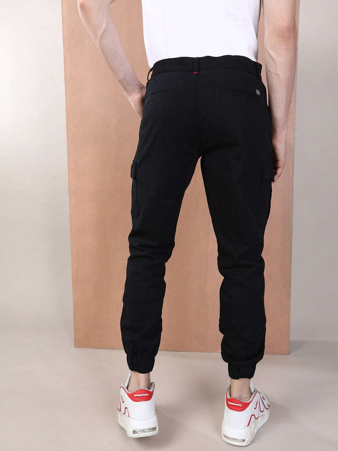 Shop Men Solid Trouser Online.