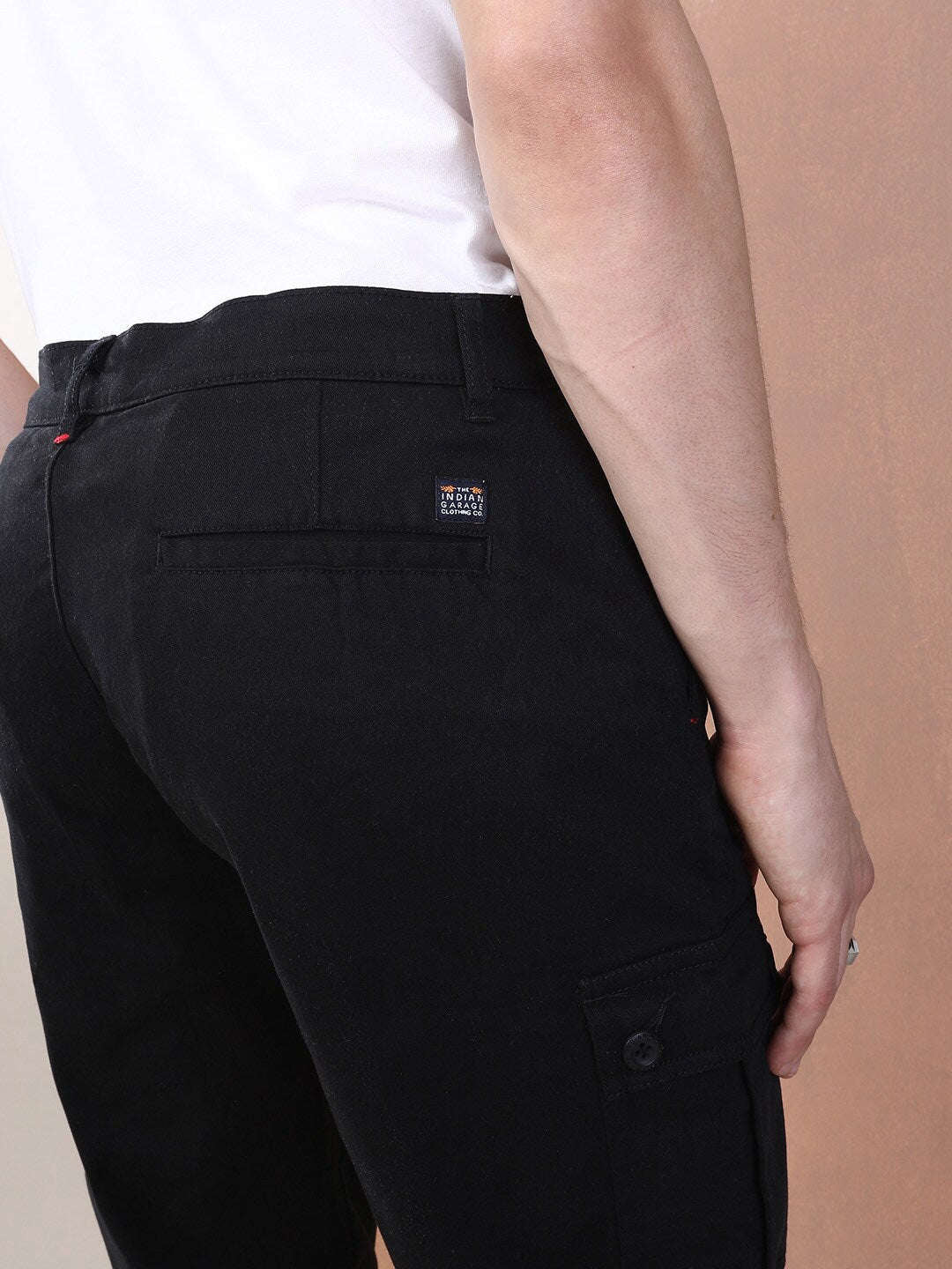 Shop Men Solid Trouser Online.