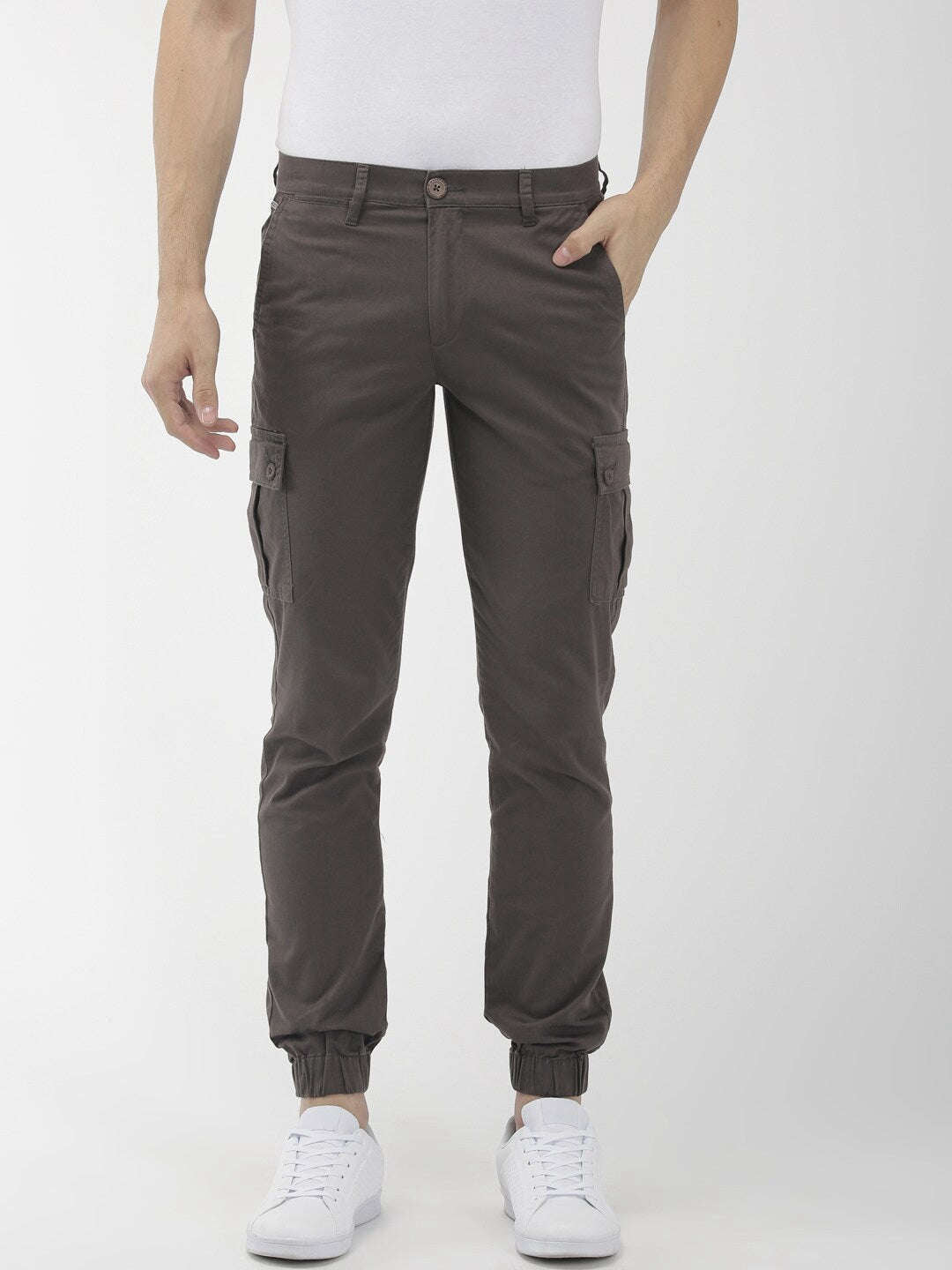 Shop Men Solid Trouser Online.