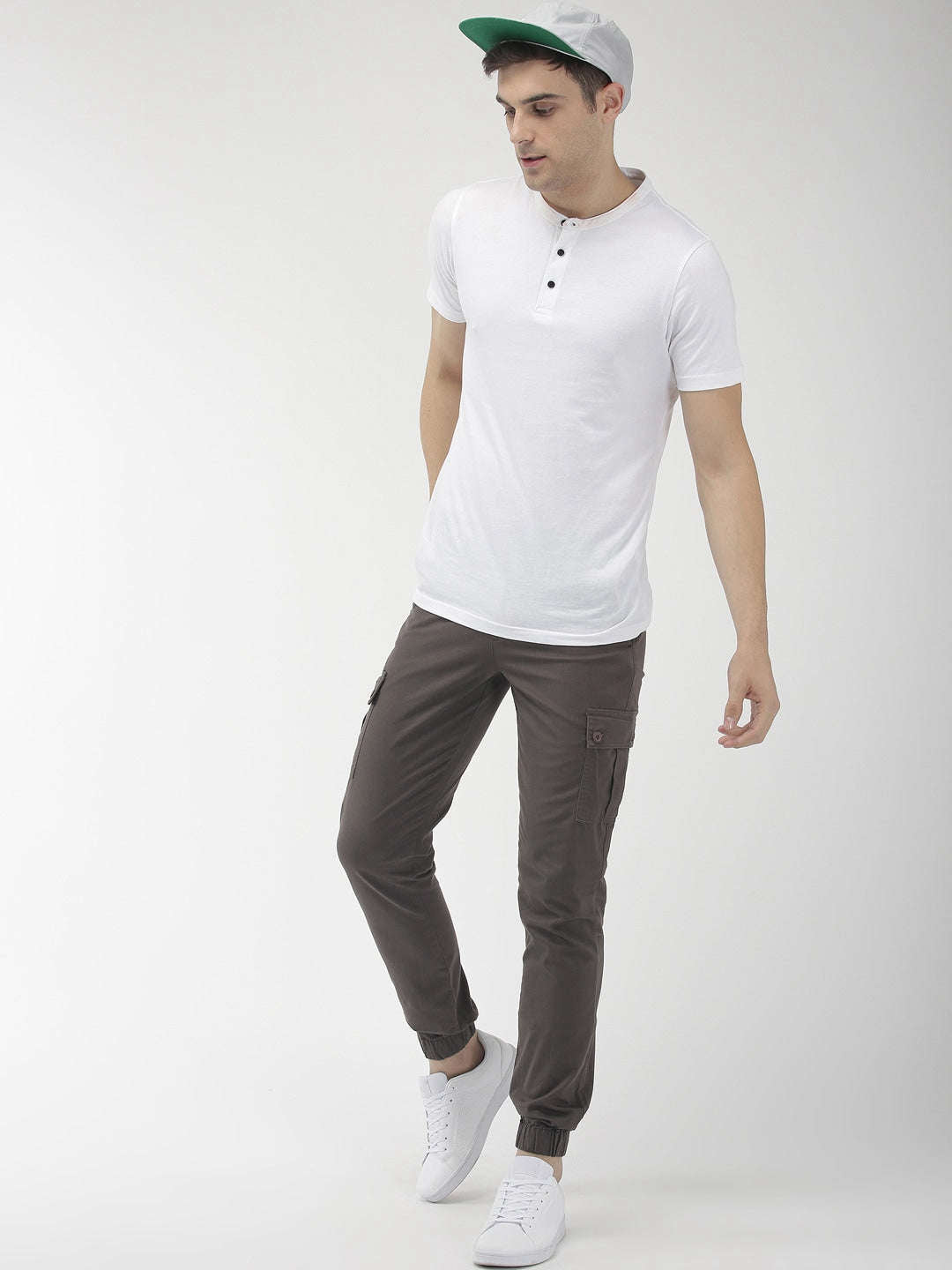 Shop Men Solid Trouser Online.