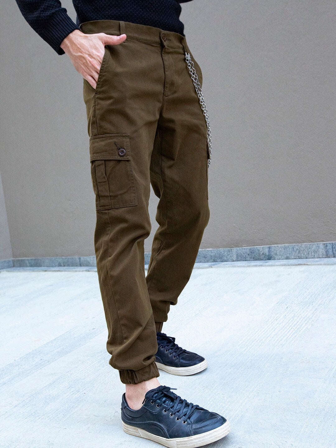 Shop Men Solid Trouser Online.