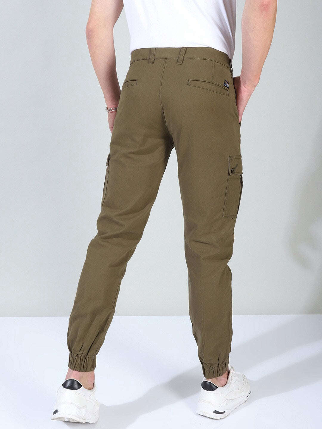 Shop Men Solid Trouser Online.