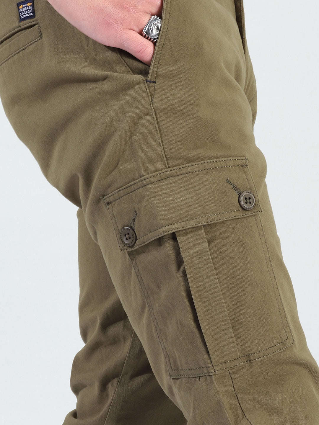 Shop Men Solid Trouser Online.