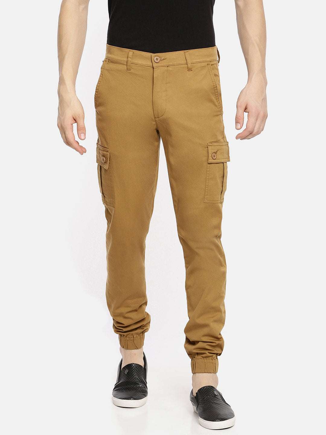 Shop Men Casual Cuffed Cargo Pant Online.