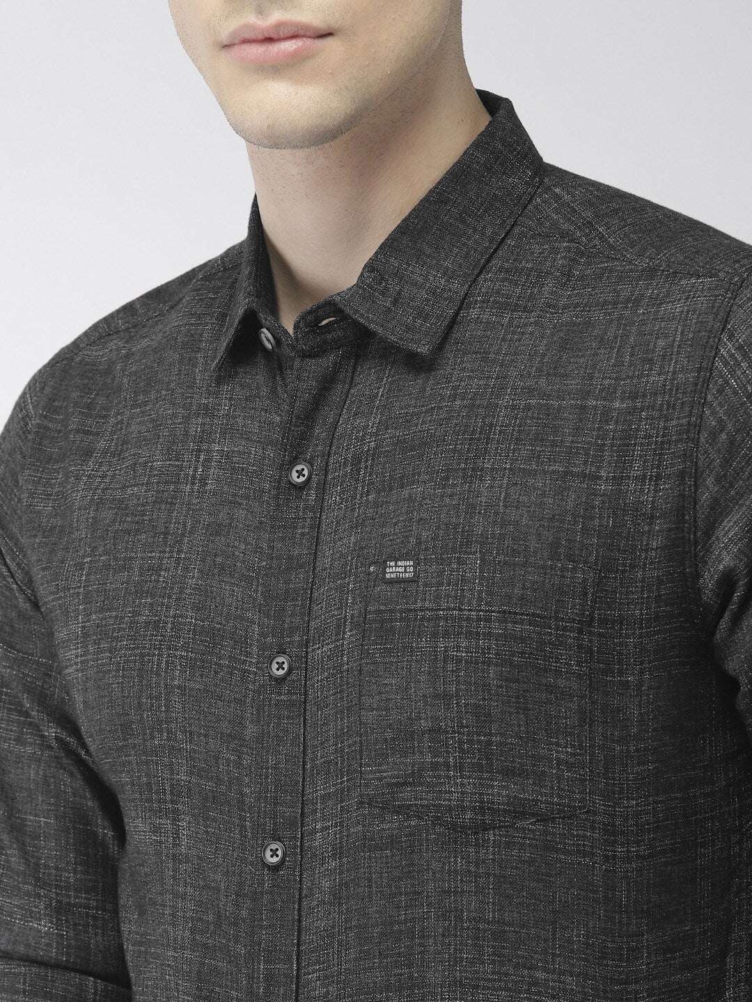 Shop Men Check Casual Shirt Online.